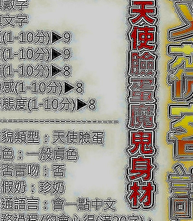 中正叫茶：波波 |淫蕩騷亂大奶熟女|168cm|45kg|C罩杯|18歲|笑容非常甜 熱情好互動 ?? 哇！哇！哇！哇！